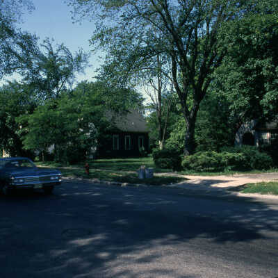S. York Street, looking south from 165 S. York Street