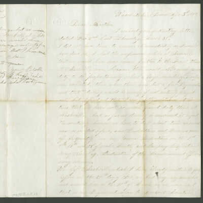 Civil War-era Letter to Frederick Fischer