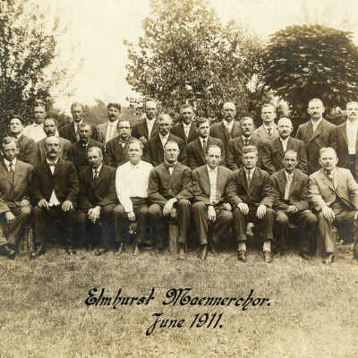 Elmhurst Maennerchor members
