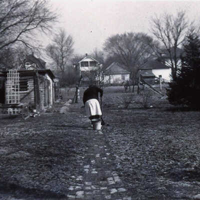 Backyard of House at 155 Schiller Street