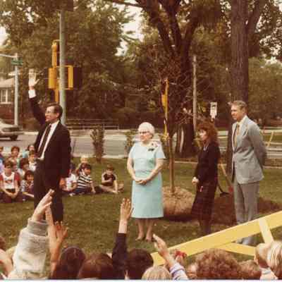 Field School, Audra Pence Tree Planting Ceremony