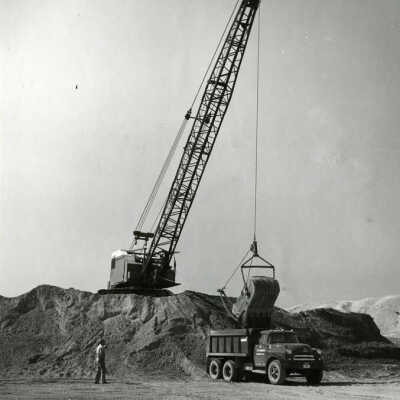Elmhurst-Chicago Stone Company Quarry Crane