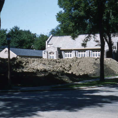 Episcopal Church of Our Saviour, Construction site at 116 E. Church