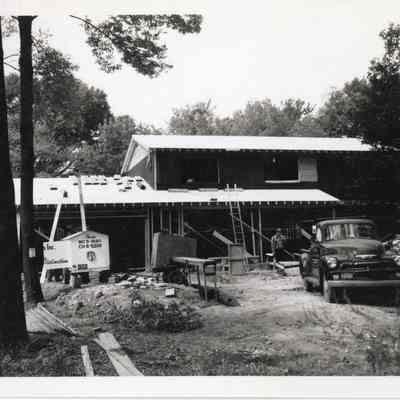 House at 346 Prospect Avenue, construction