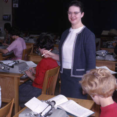 Typing Class at YCHS
