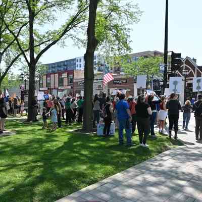 "No Kings" Protest March