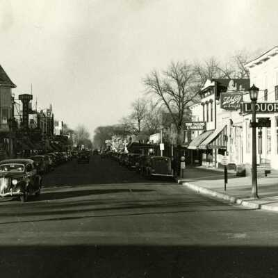 York Street, north from First Street