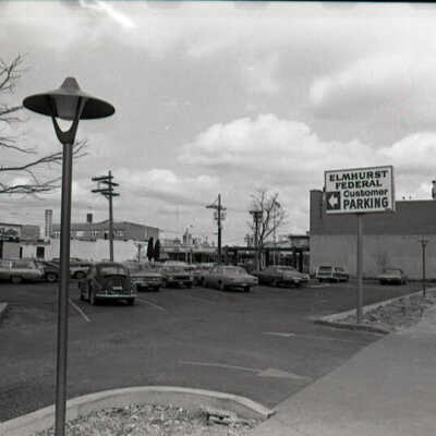 Elmhurst Federal Savings and Loan Parking Lot