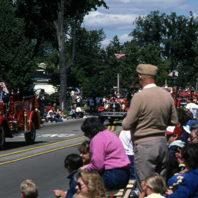 Elmhurst Sesquicentennial parade, 1986