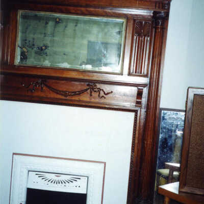 Elmhurst Hotel, fireplace