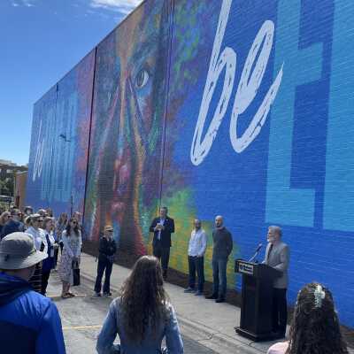 Elmhurst University, Mural Completion Ceremony