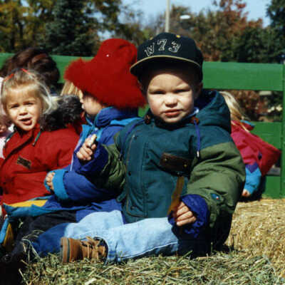 Hay Ride on the Illinois Prairie Path