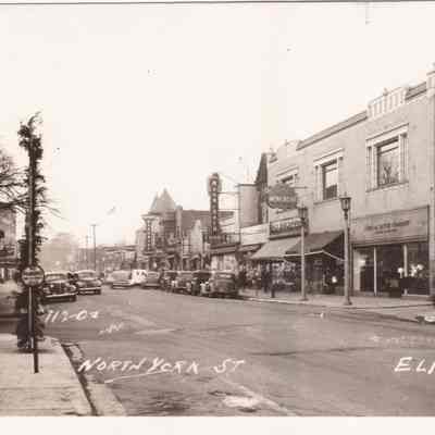 N. York Street at Schiller Street
