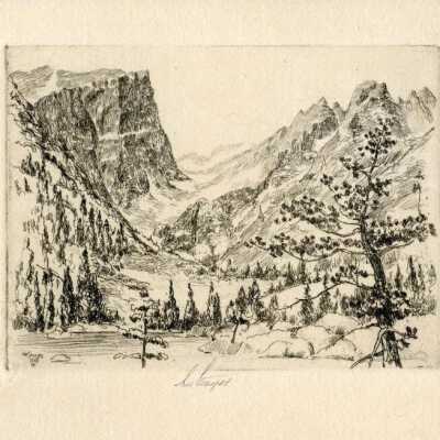 Print, Lee Sturges Etching