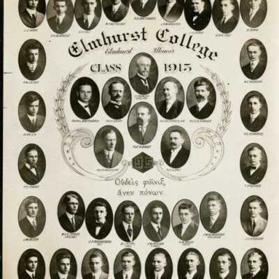 Elmhurst College, Class of 1915