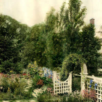 Garden at 159 Cottage Hill Avenue
