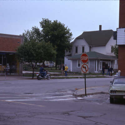 N. York Street and Elmhurst Avenue intersection
