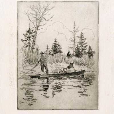 Print, Lee Sturges Etching