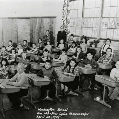 Washington Elementary School Students