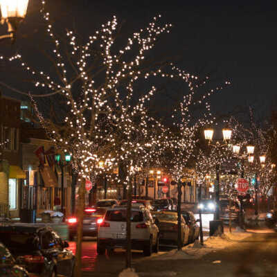 York Street, Christmas lights