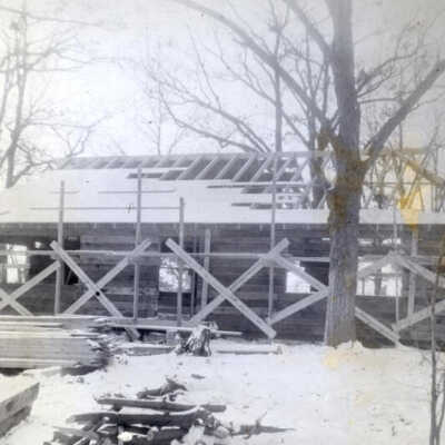 Boy Scouts, cabin at Herrick Lake