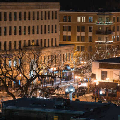 York Street, Christmas lights
