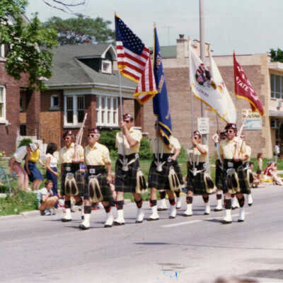 Independence Day parade, 1977