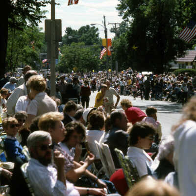 Elmhurst Sesquicentennial parade, 1986