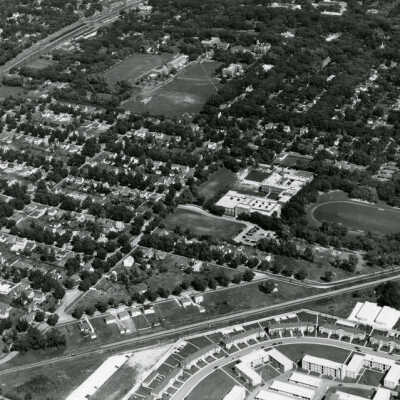 Aerial View, College View Terrace Subdivision