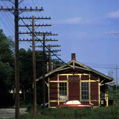 Chicago Great Western Depot on S. York Street