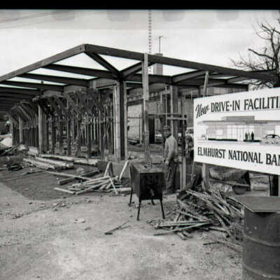 Elmhurst National Bank Drive-In Construction