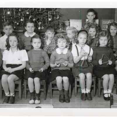 Washington School, students