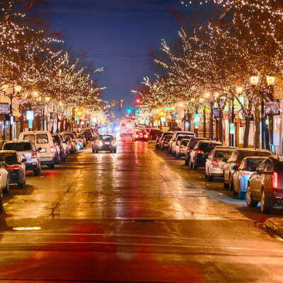 York Street, Christmas lights