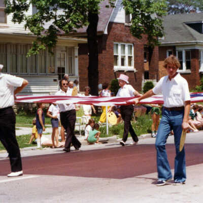 Independence Day parade, 1977