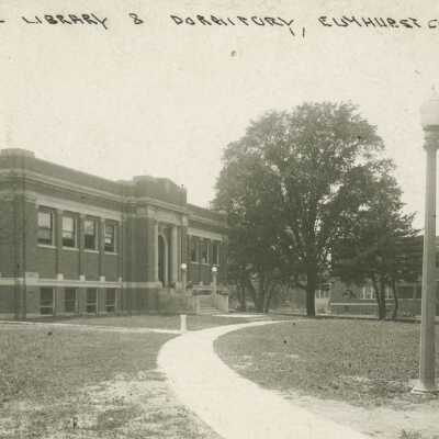 Elmhurst College, Memorial Library & Dormitory