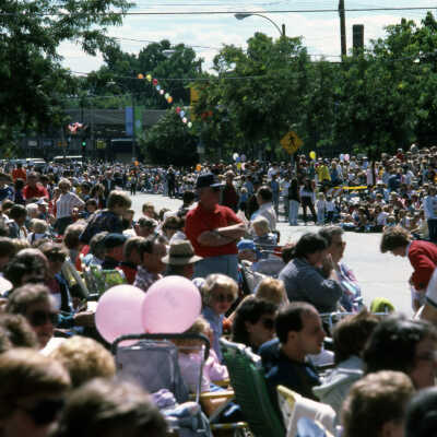 Elmhurst Sesquicentennial parade, 1986