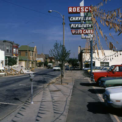 S. York Street North from Virginia Street