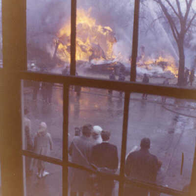 112 Adell Place Fire Demonstration