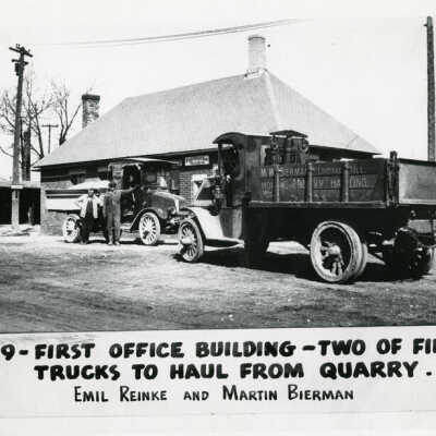 Elmhurst-Chicago Stone Company trucks