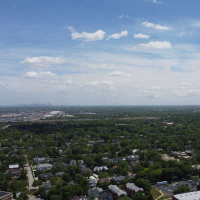 Aerial View of Elmhurst