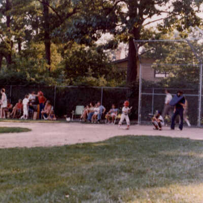 Berens Park, little league game