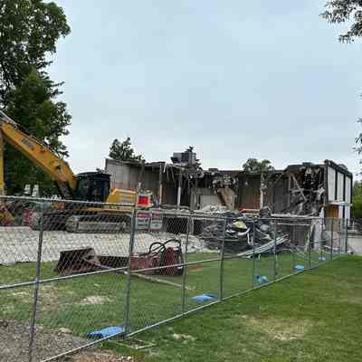 Wilder Park, Lizzadro Museum building demolition