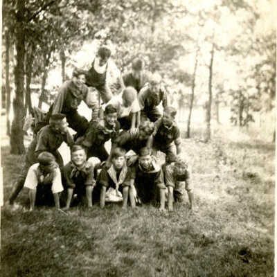 Elmhurst Boy Scouts at Camp
