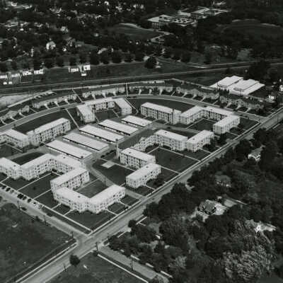 Aerial View of St. Charles West Apartments