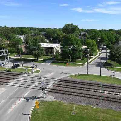 Haven Road Railroad Crossing