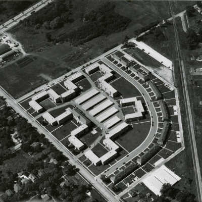 Aerial View of St. Charles West Apartments