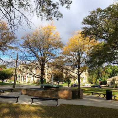 Bicentennial Fountain in Wild Meadows Trace