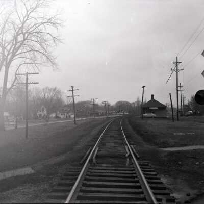 Illinois Central Railroad Crossing at S. York Street