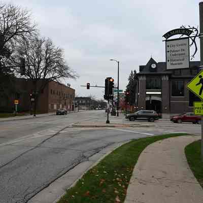 Intersection of York Street and Palmer Drive