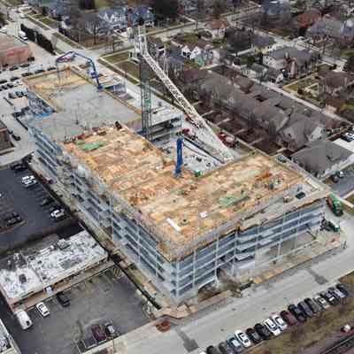 Construction of Vyne on Haven Apartments
